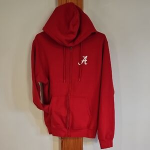 Red Hoodie with Logo